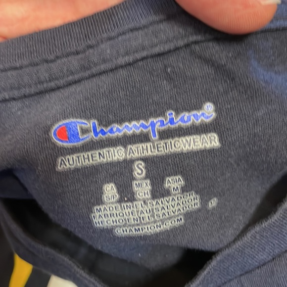 NAU North Arizona University ladies long sleeve Navy T-shirt - Size Small - Picture 5 of 6